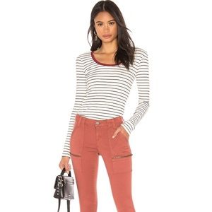 NWT Joie striped long sleeved t-shirt size small